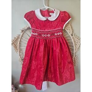 Sz 3t Smocked Christmas Dress